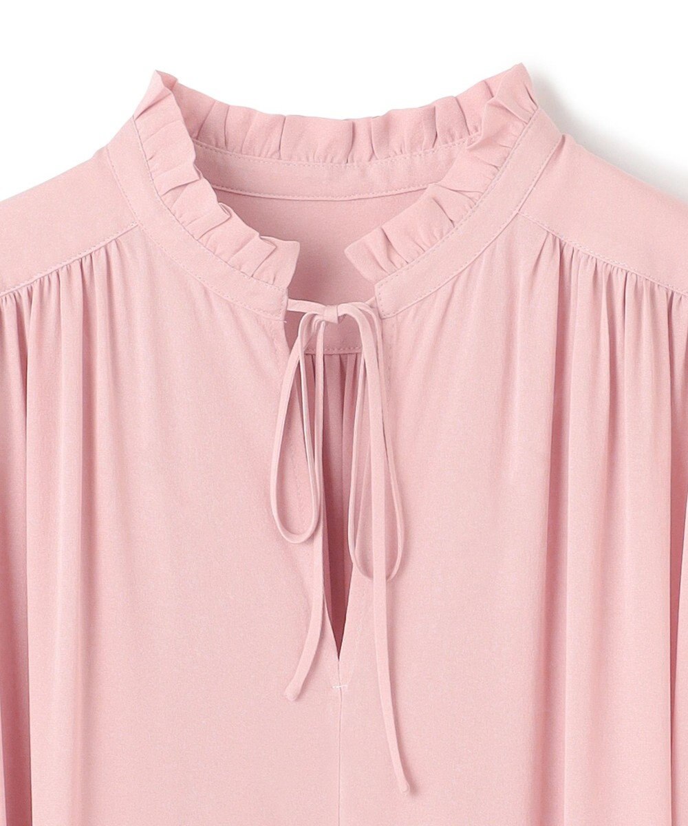 BEIGE， 【洗える】MUSCARI / ソフトシルクスキッパードレス 