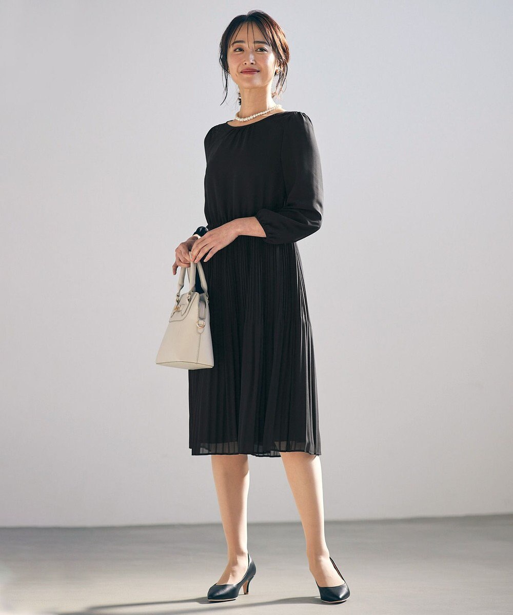 ANY SIS S 【洗える】フェミニンプリーツ ワンピース 