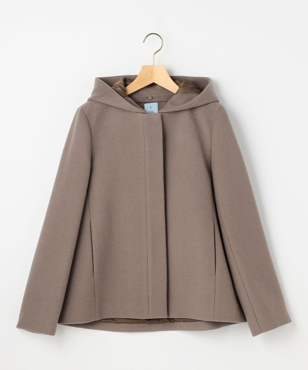 組曲 L ウールモッサ ショートコート 