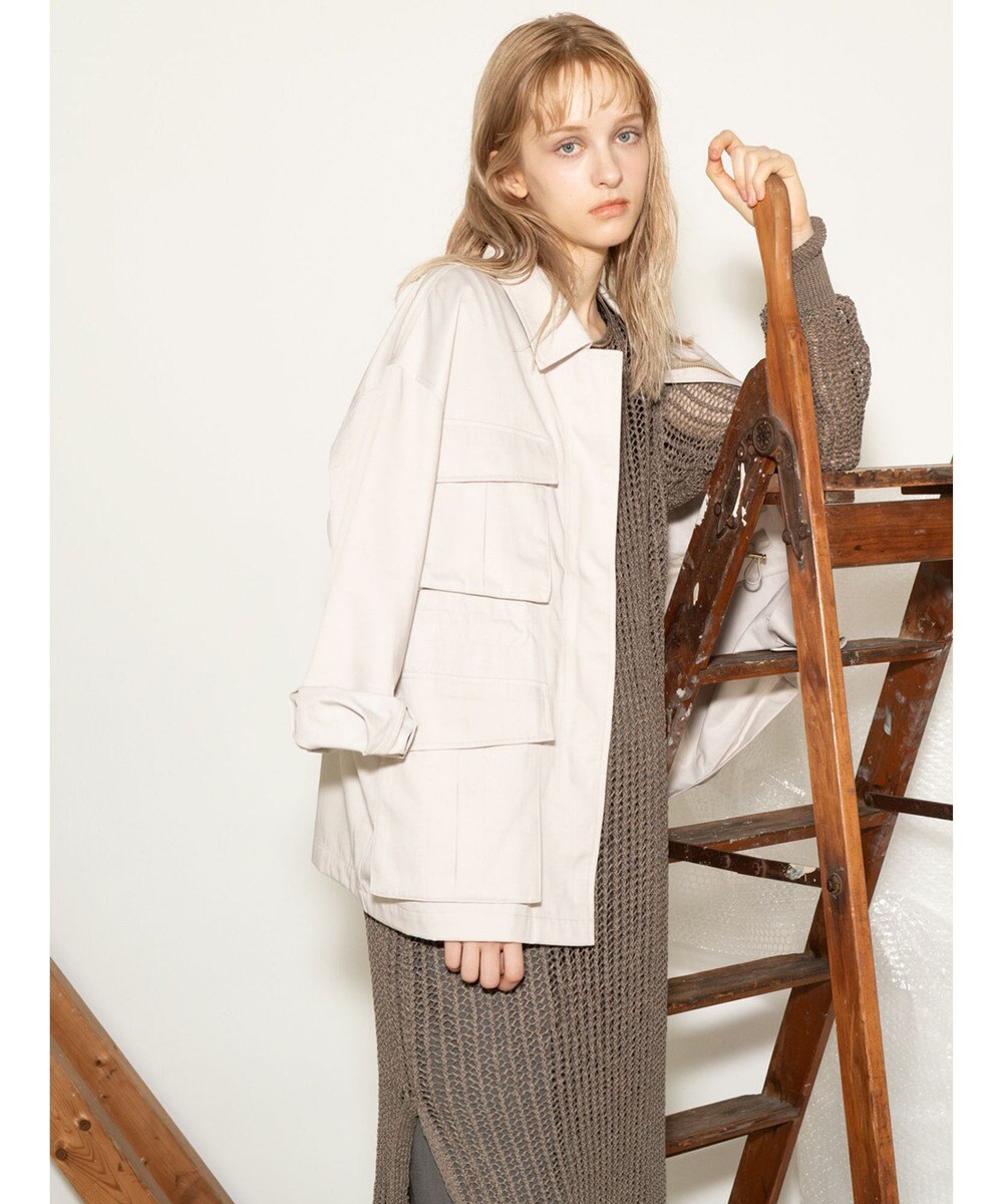 Te chichi ミリタリージャケット《2025Autumn catalog vol.2 item》 
