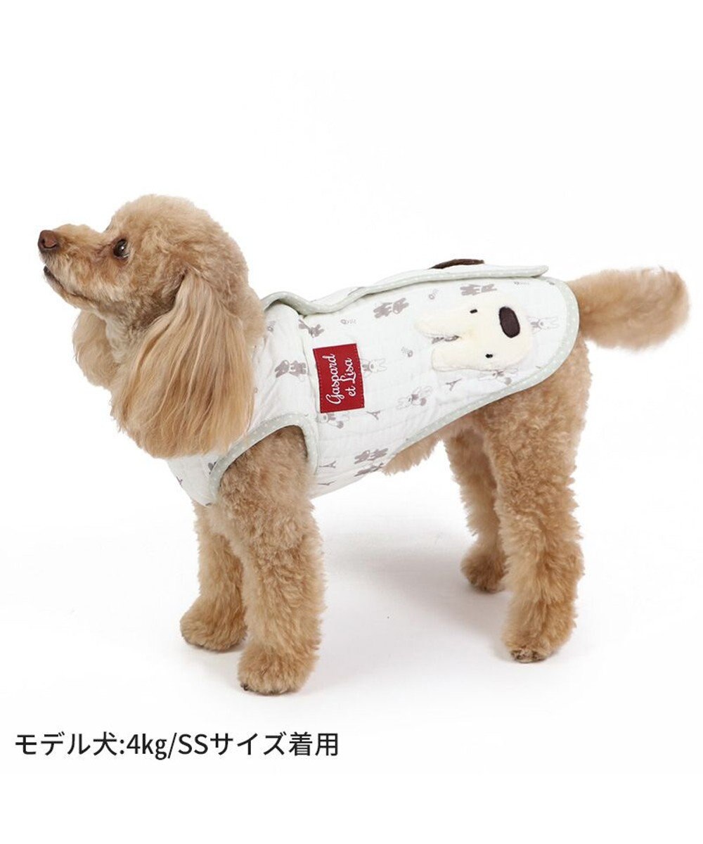 PET PARADISE リサとガスパール  ふわりとキルト ベスト 小型犬 