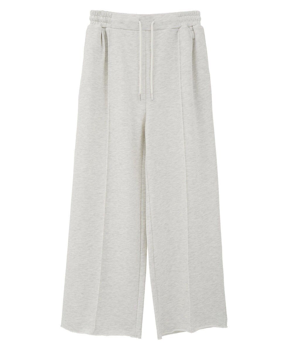 earth music&ecology センターシームタックスウェットパンツ 