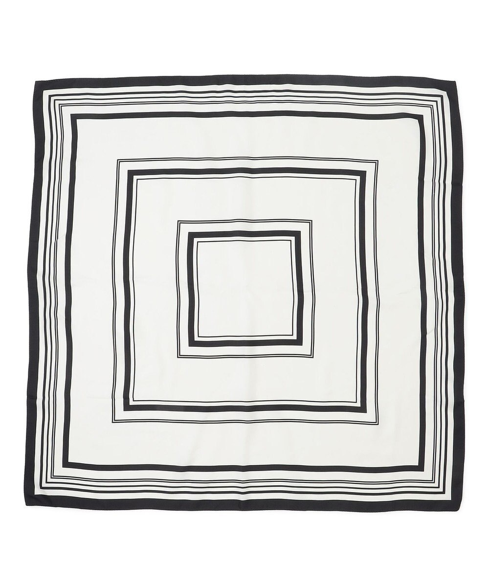 uncrave スクエア シルクスカーフ 