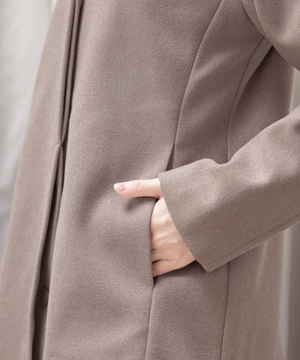 Tiaclasse フーデットショートコート 