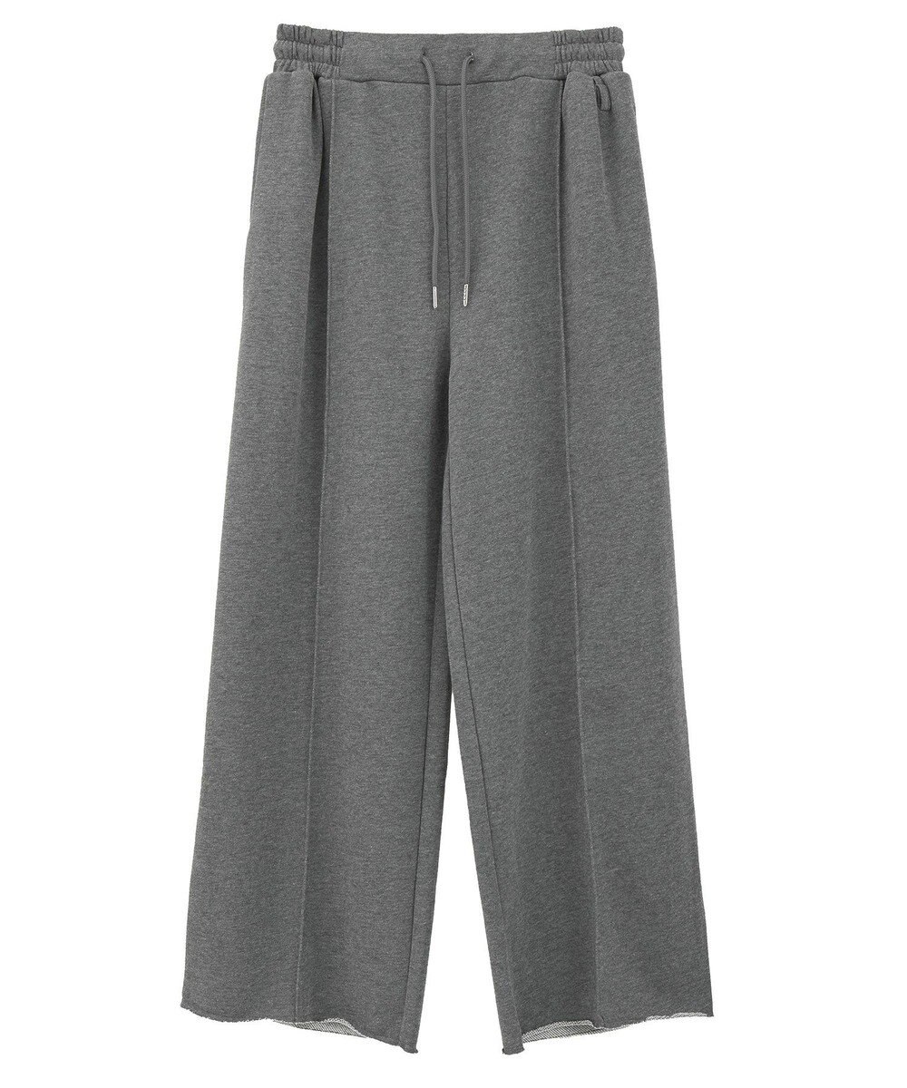 earth music&ecology センターシームタックスウェットパンツ 