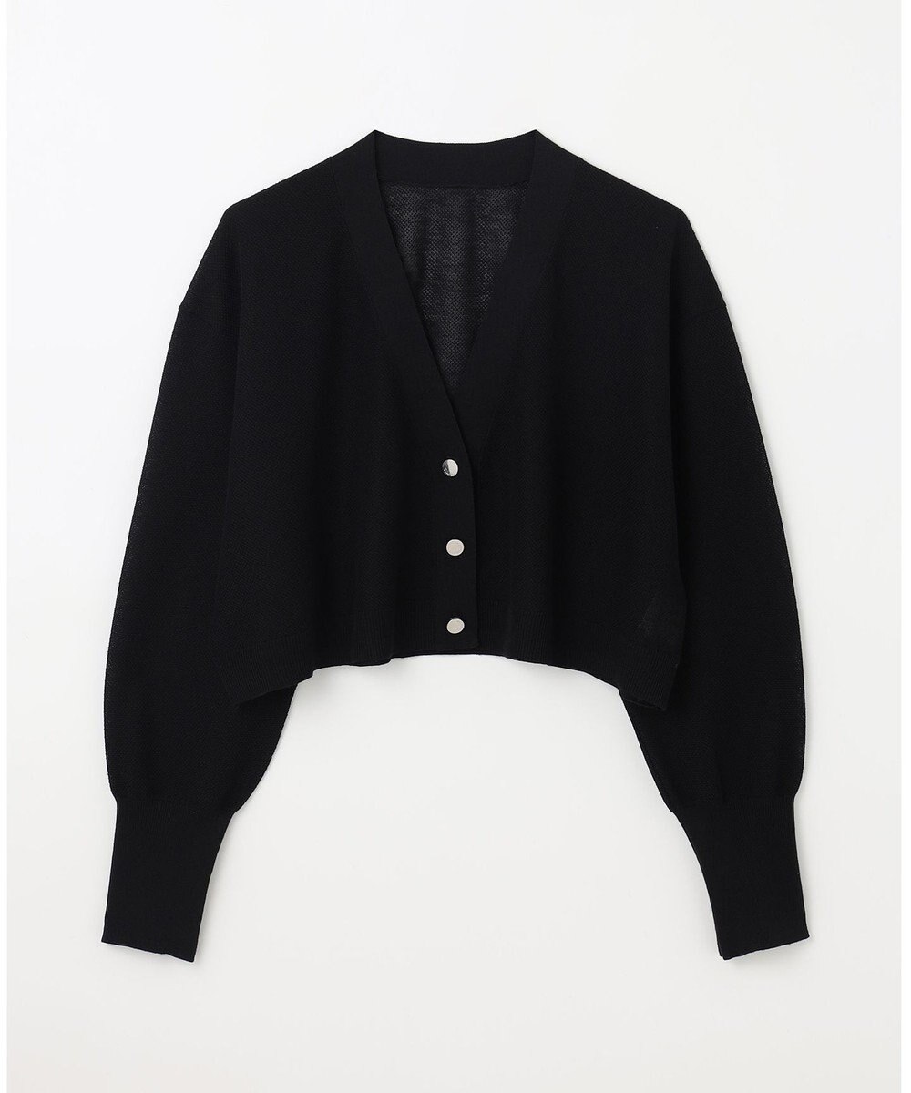 GRACE CONTINENTAL シアーカノコニットカーディガン 