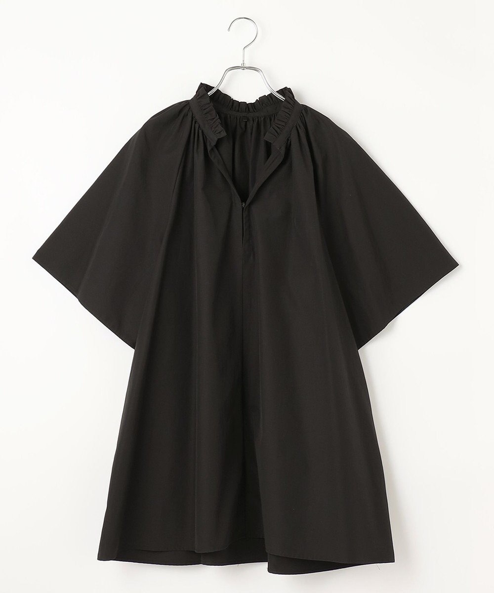 #Newans 【ANSWER for 骨格ナチュラル】ギャザーネックフレアスリーブチュニック 