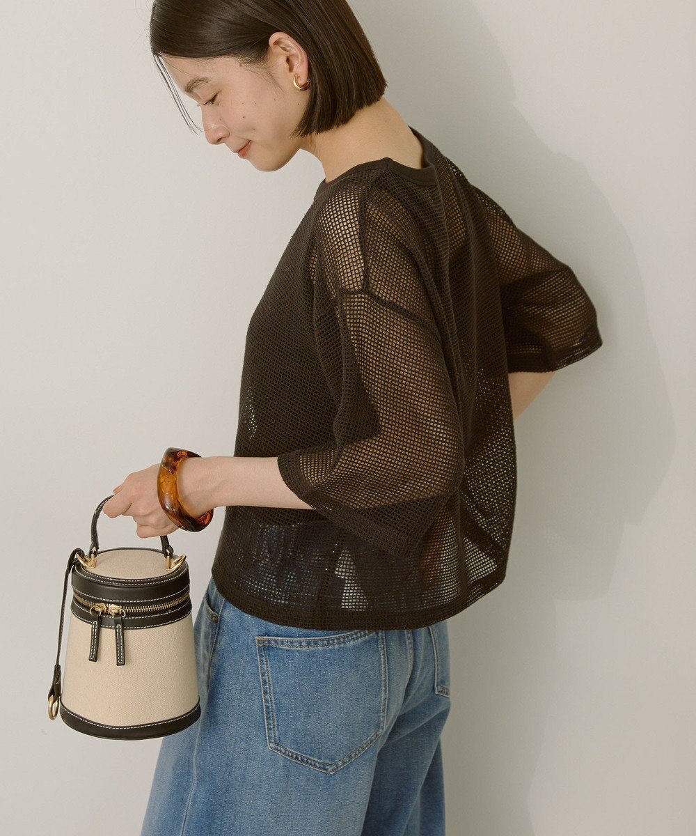 AMERICAN HOLIC メッシュボックスTシャツ 