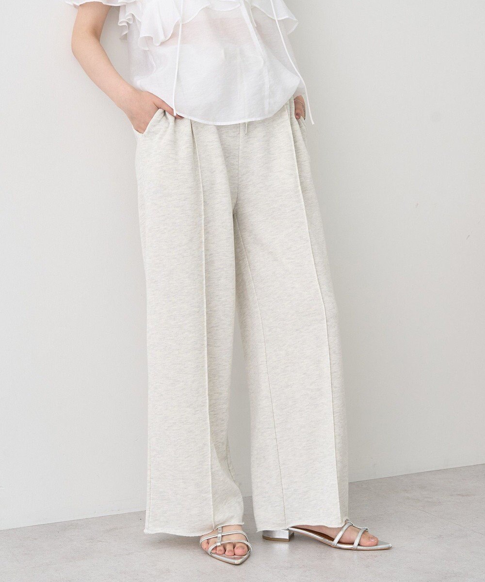 earth music&ecology センターシームタックスウェットパンツ 