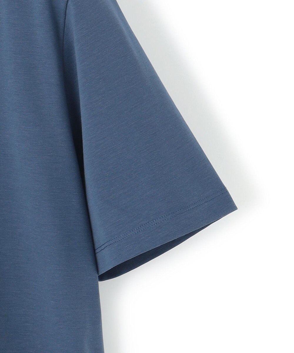 J.PRESS MEN シルクのような光沢感の上品Tシャツ【UVカット / 接触冷感 / 吸水速乾】【J.PRESS PREMIUM JERSEY】ポンチクルーネック Tシャツ 