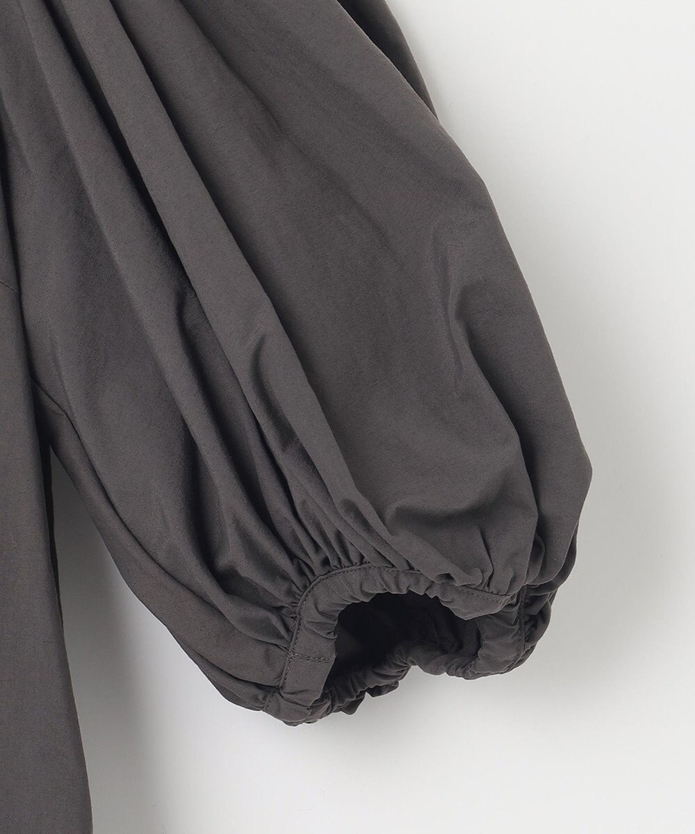 NAVE 【Nave　撥水機能・UVカット・透湿・接触冷感】ナイロンワッシャー ブラウス 