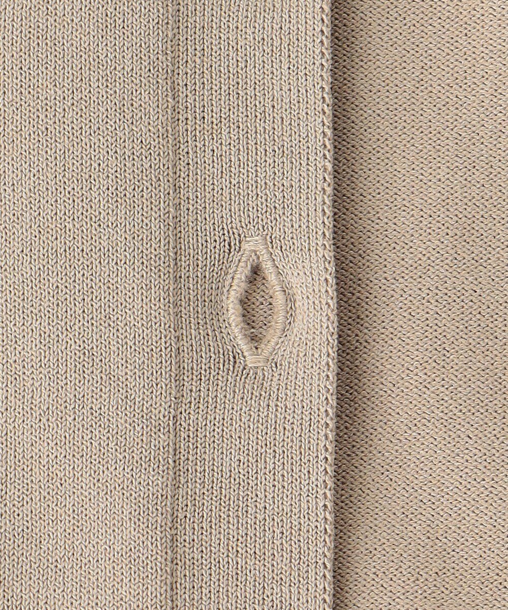 組曲 【洗える・6色展開】CANDYボタン 半袖カーディガン 