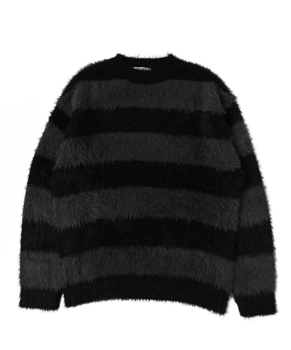 WEGO 【ユニセックスITEM着用】フェザーボーダープルオーバー 