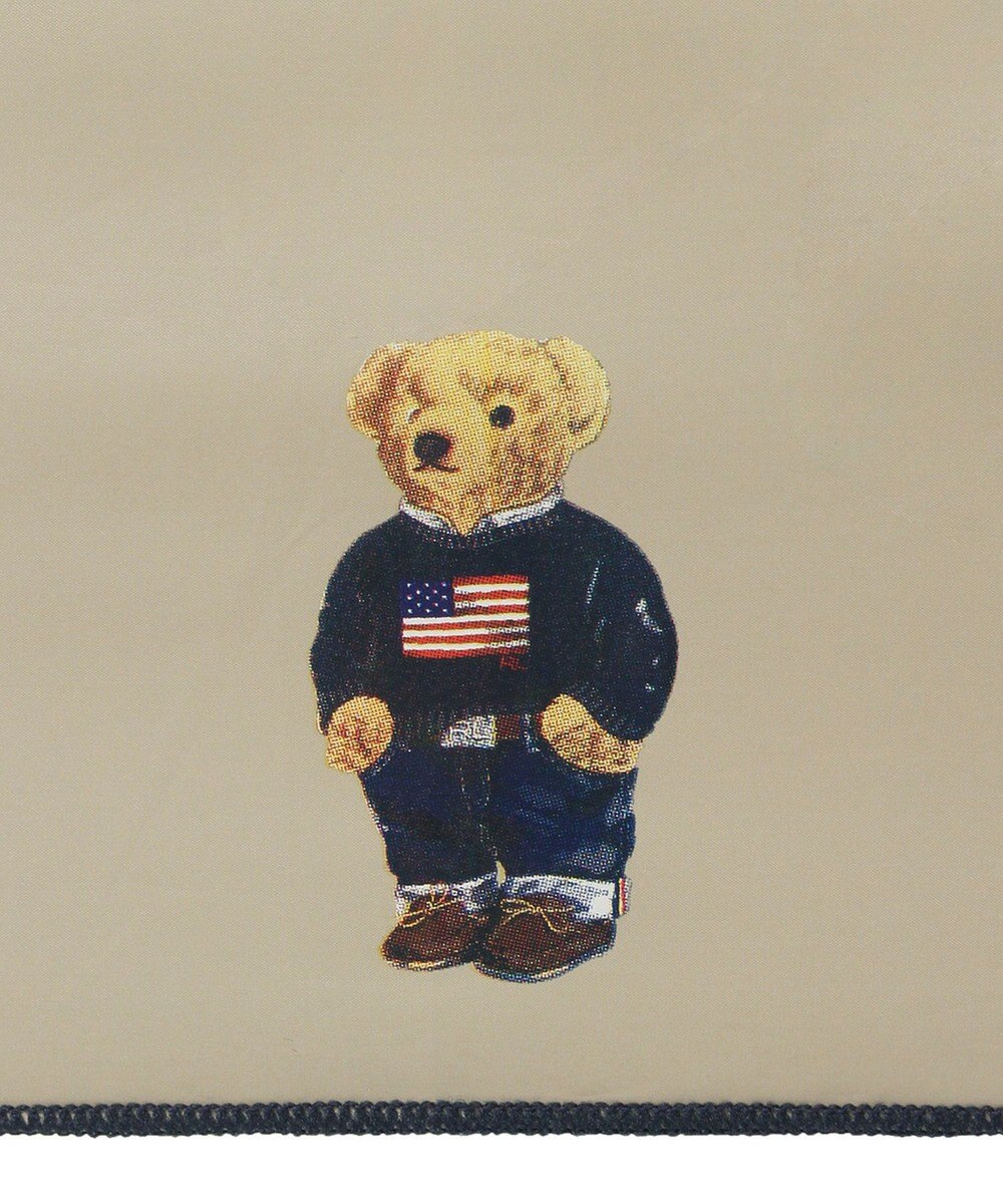 MOONBAT 【遮光率100％/遮熱/UV/自動開閉】POLO RALPH LAUREN（ポロ ラルフローレン）晴雨兼用日傘  ポロベア 折りたたみ傘 ユニセックス 