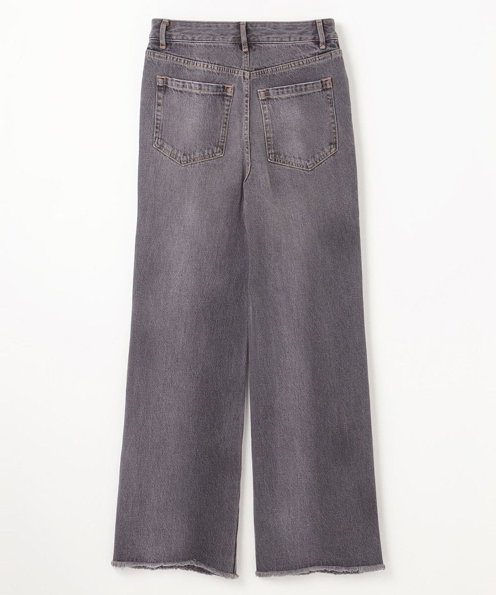 GRACE CONTINENTAL ルーズフレアデニムパンツ 