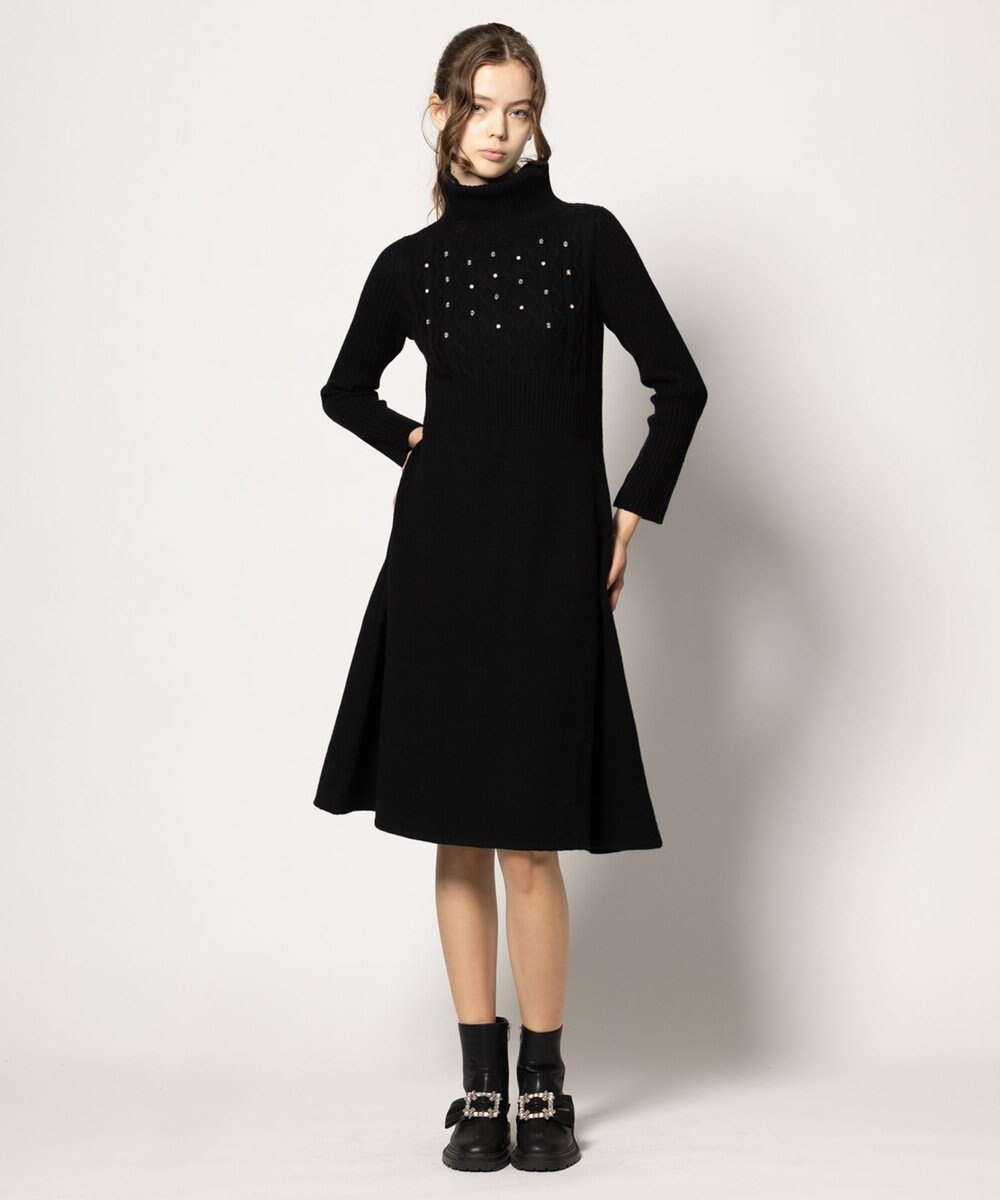 TOCCA 【洗える】ICE BOX ニットドレス 