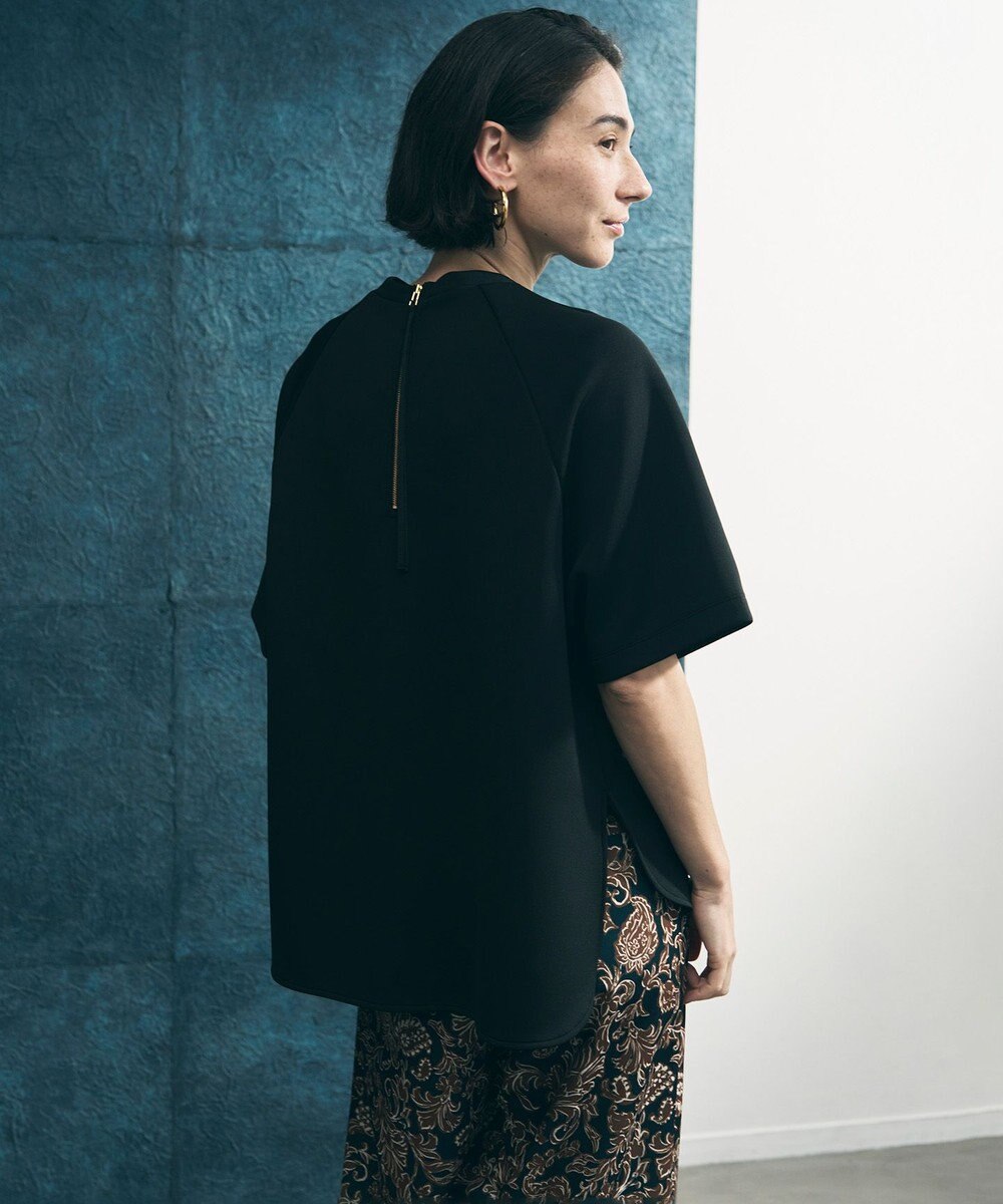 UNFILO BEAUTY FORM JERSEY light バックZIP プルオーバー 