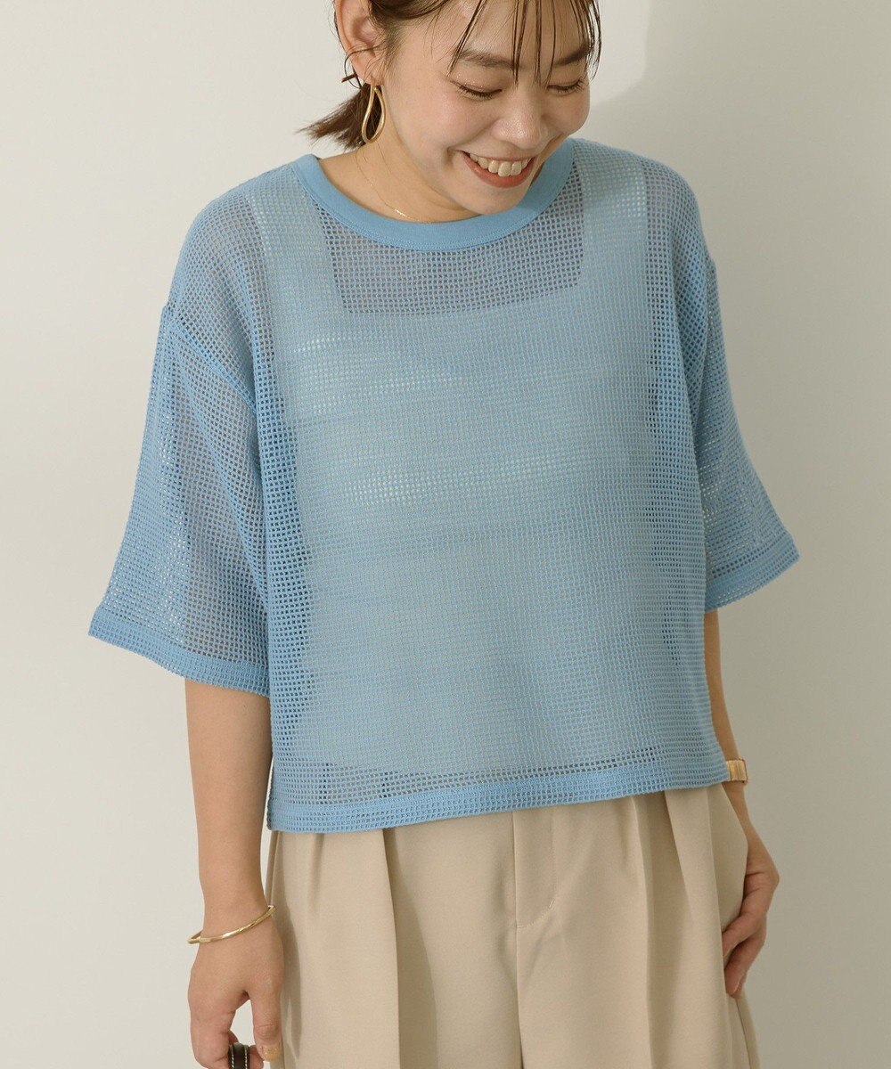 AMERICAN HOLIC メッシュボックスTシャツ 