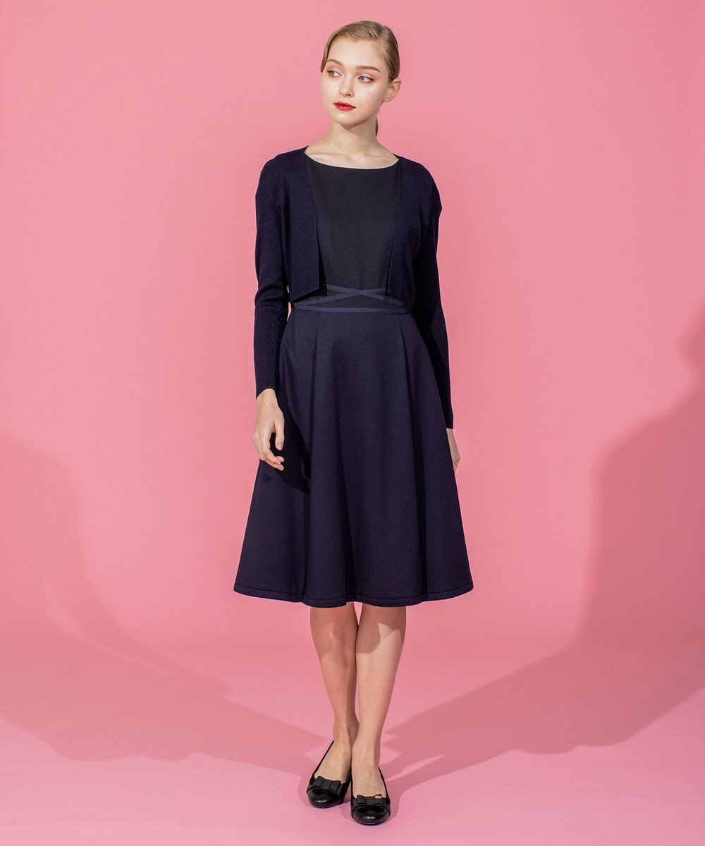 TOCCA 【洗える！】SILK RIB BOLERO ボレロ 