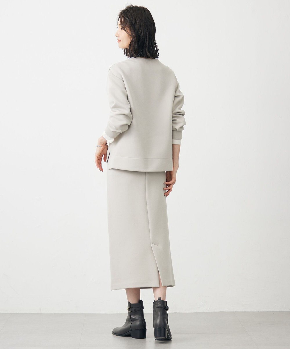 J.PRESS LADIES S ダンボールジャージー ナロー スカート 