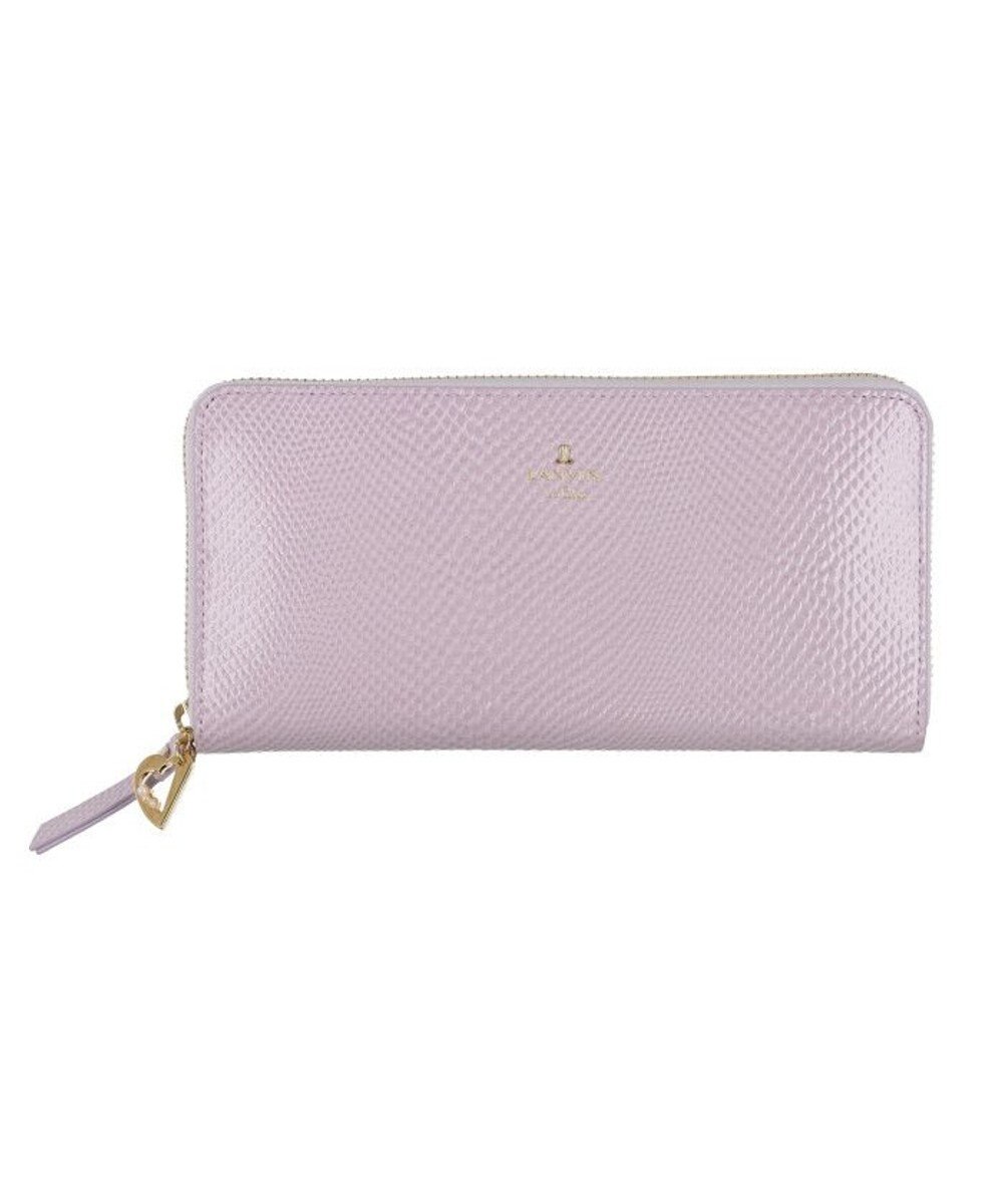 LANVIN en Bleu マゼンダ　長財布ラウンドファスナー 