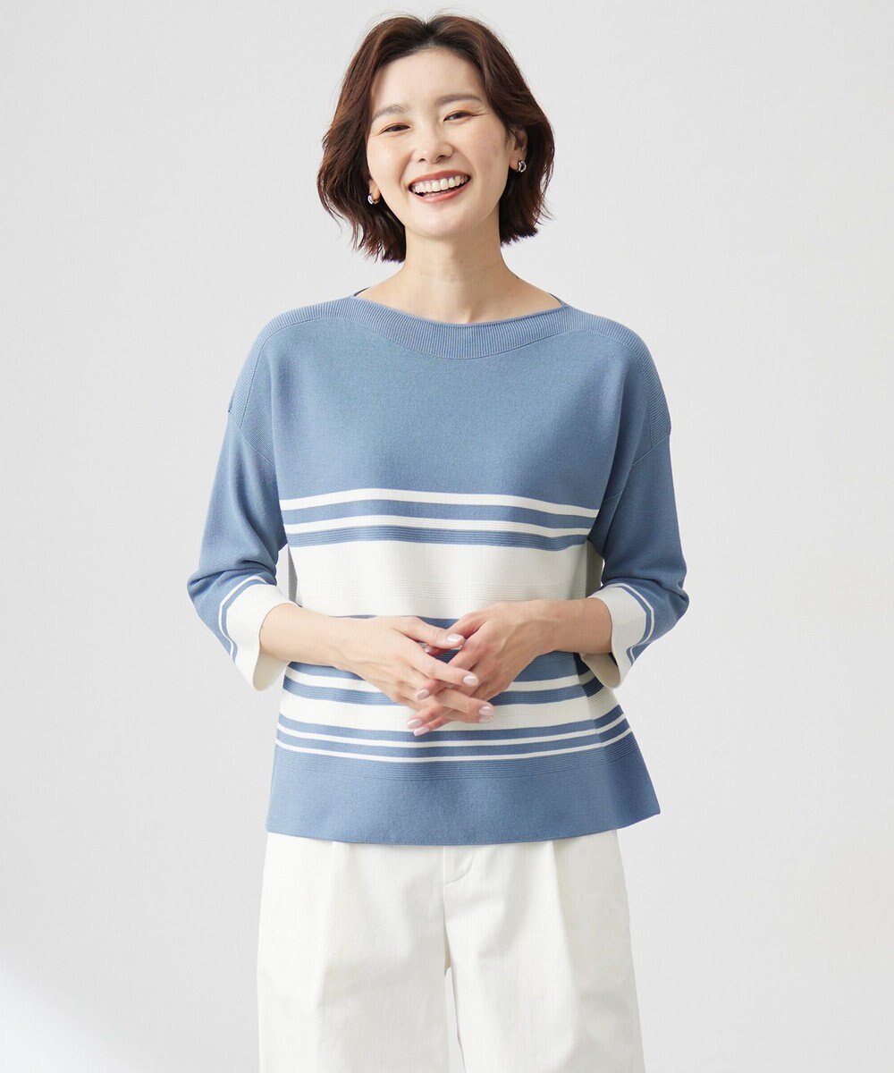 J.PRESS LADIES 【洗える】LINKS WG ホールガーメント ニット 