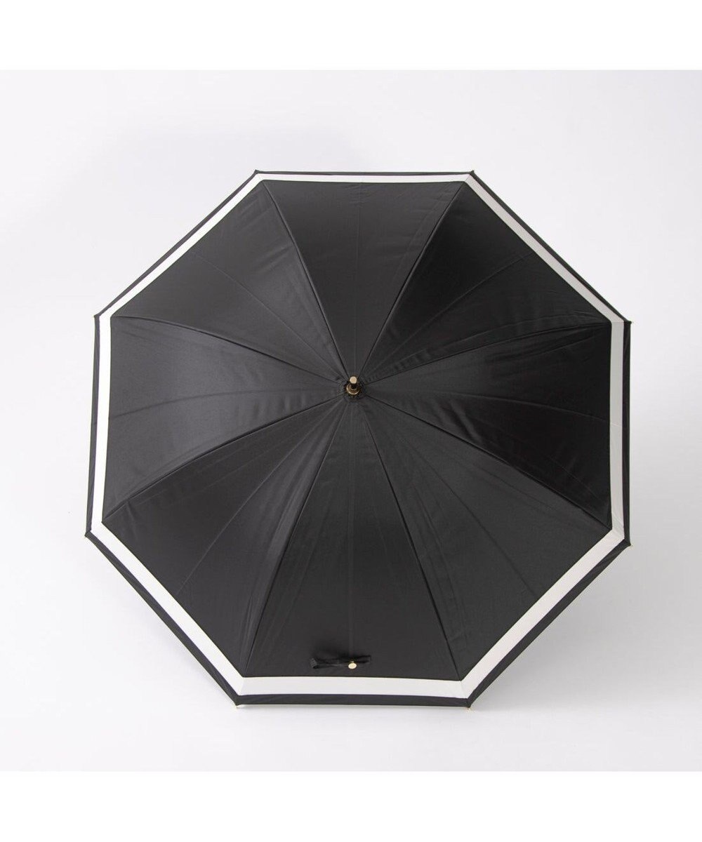 UNBILLION カシュネ cachenez / 【晴雨兼用】【日傘】 【UV カット率99.999.9％以上】PU切り継ぎボーダーバルーンショートパラソル 