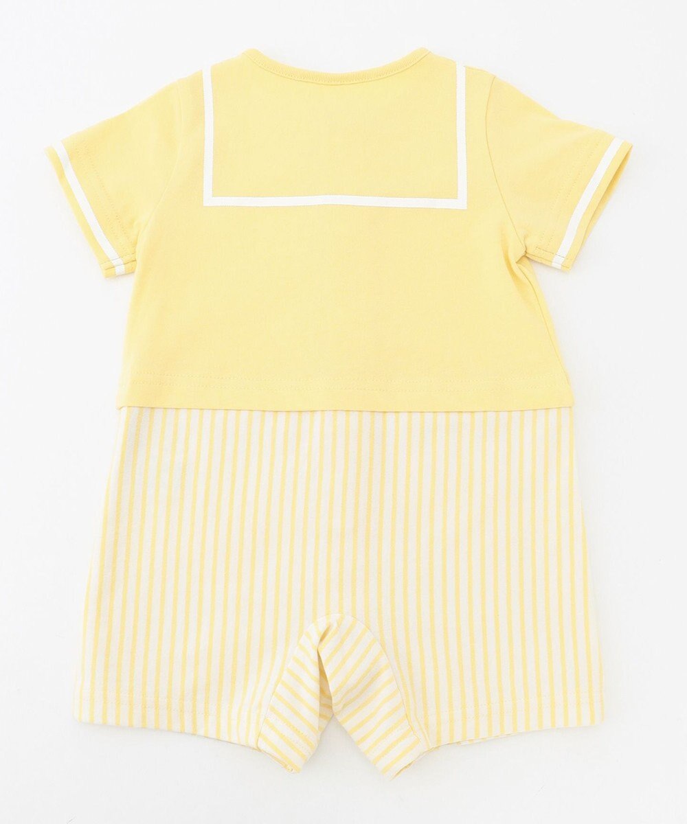 組曲 KIDS 【70cm】セーラーボーダー ロンパース 