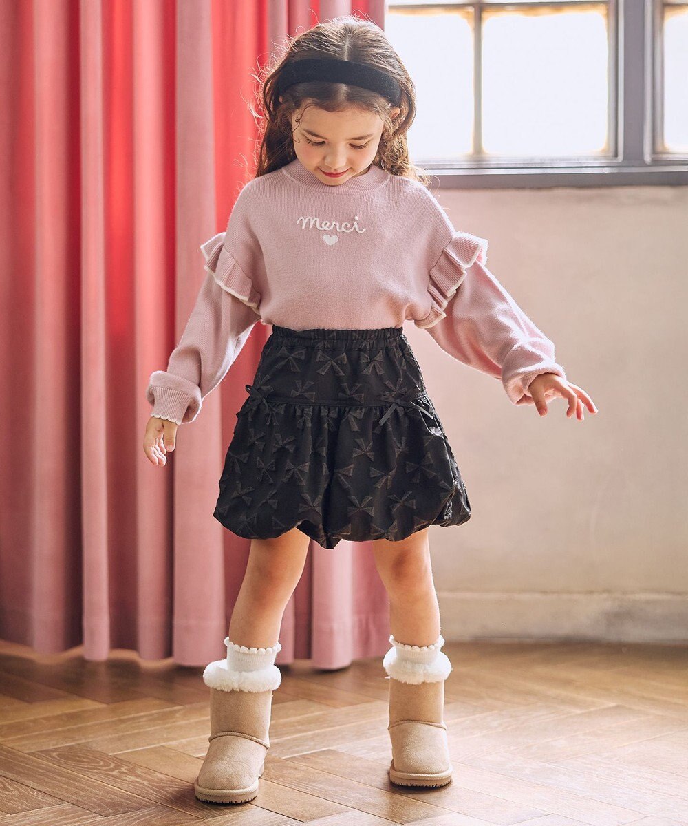 ANY KIDS リボン バルーンスカート 