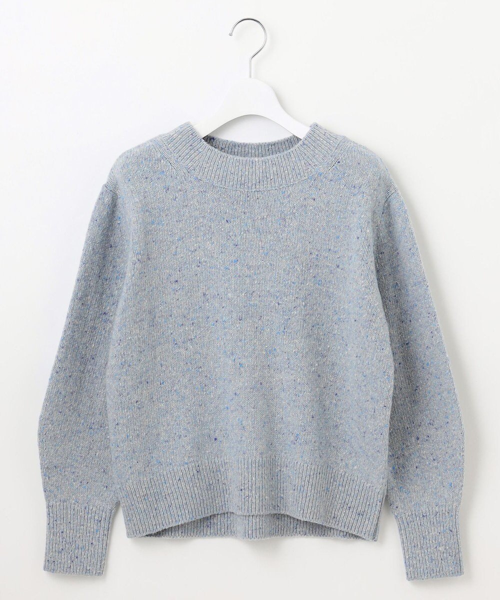 J.PRESS LADIES 【WEB限定・洗える】WOOLY NEP クルーネックニット 