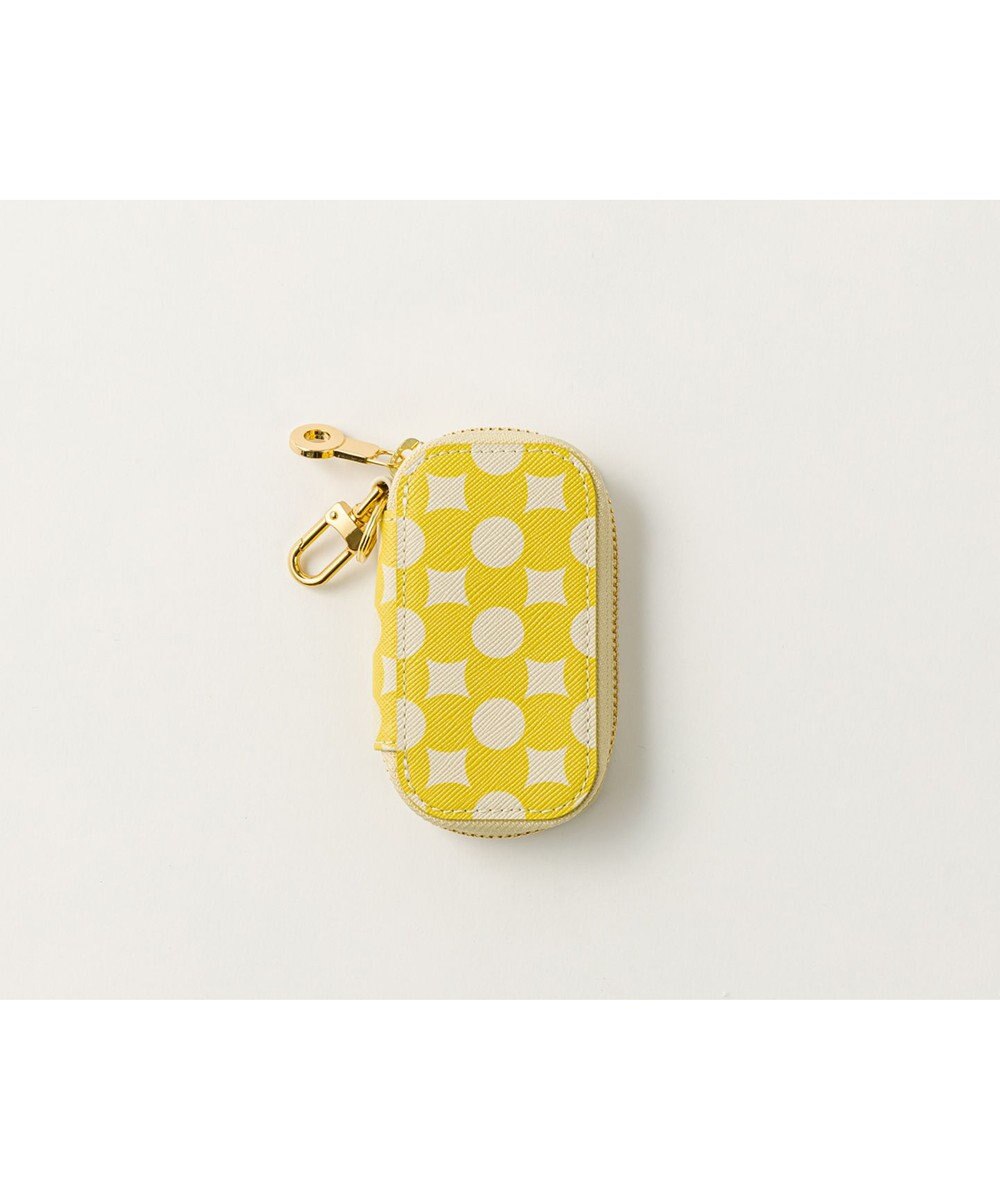 MIYABIYA La quoh with kirakaracho 南蛮七宝プリントレザー キーケース 