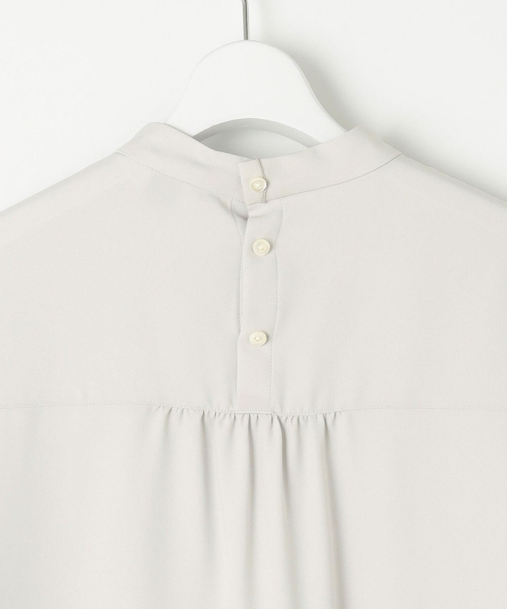 J.PRESS LADIES L 【洗える】ヌーディスバックサテン ボウタイ ブラウス 