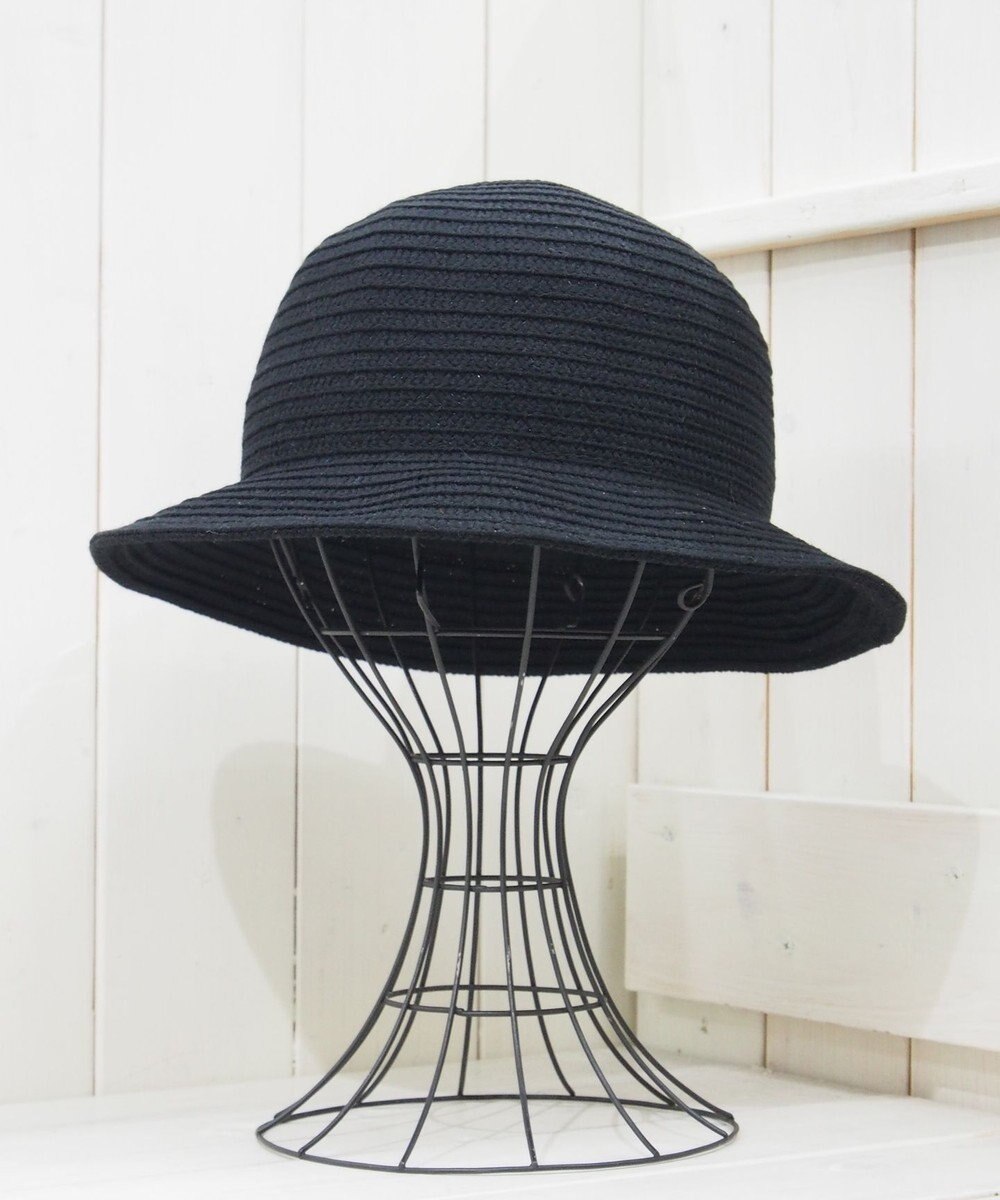 石田製帽 エコリウール混 丸ダウンクロッシェ 