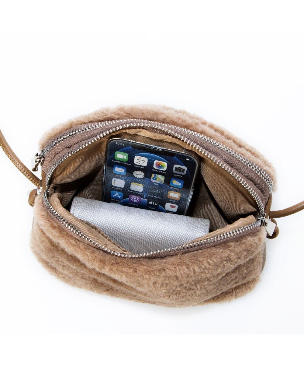 UNBILLION カシュカシュ cachecache / フェイクボアミニショルダー 