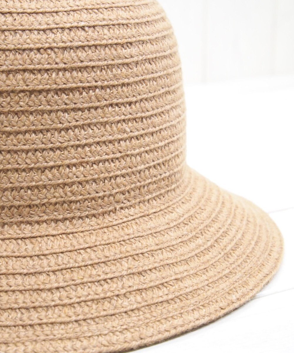 石田製帽 エコリウール混 丸ダウンクロッシェ 