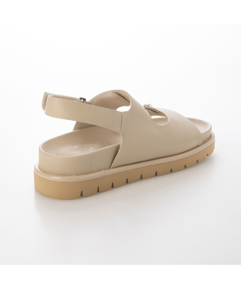 ing <ing>パールモチーフフッドベッドサンダル 