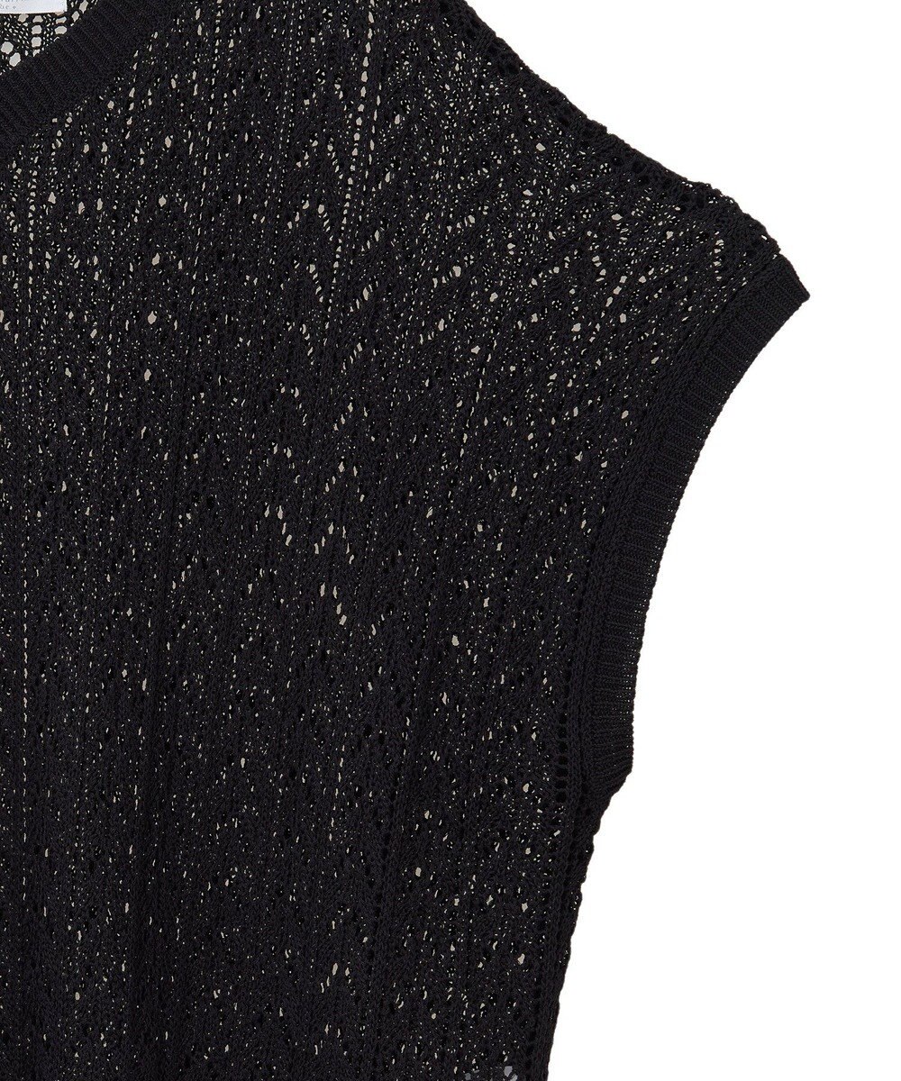 Green Parks 透かし編みニットチュニック 