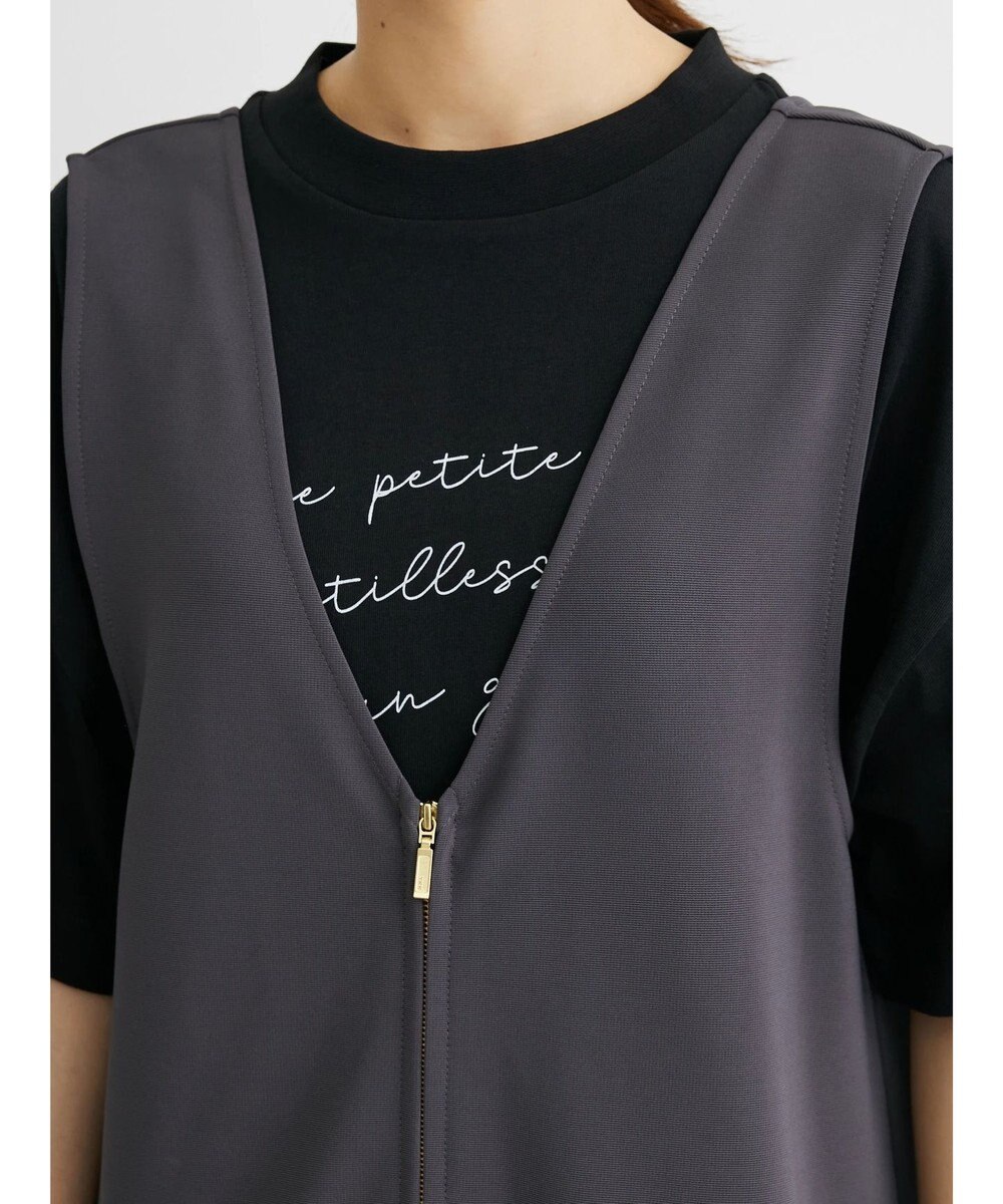 Green Parks ・ＥＬＥＮＣＡＲＥ　ＤＵＥ　２ｗａｙＶネックジャンスカ 