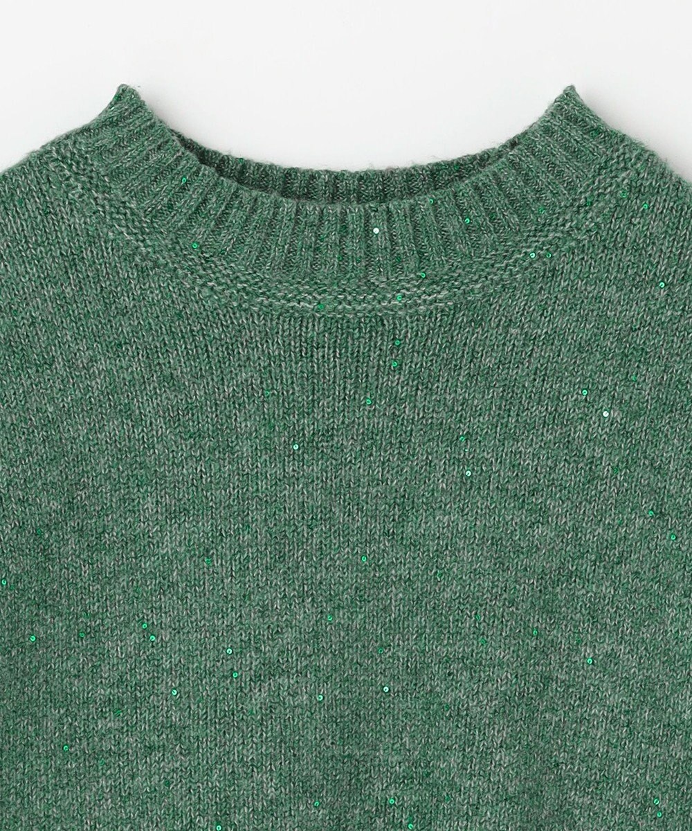 ANY スパンコールニット 