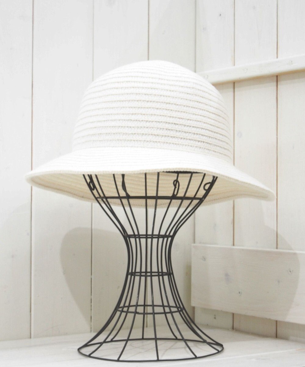 石田製帽 エコリウール混 丸ダウンクロッシェ 