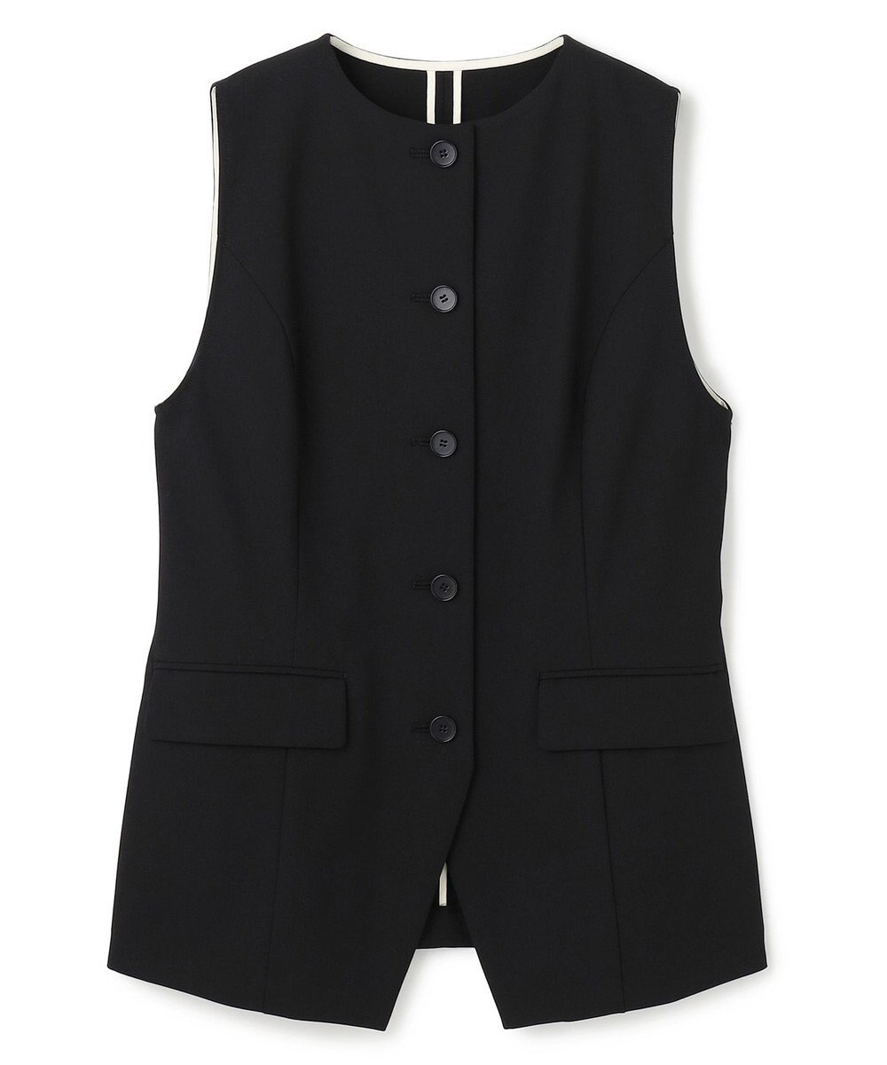 uncrave TRツイル ジレブラウス 