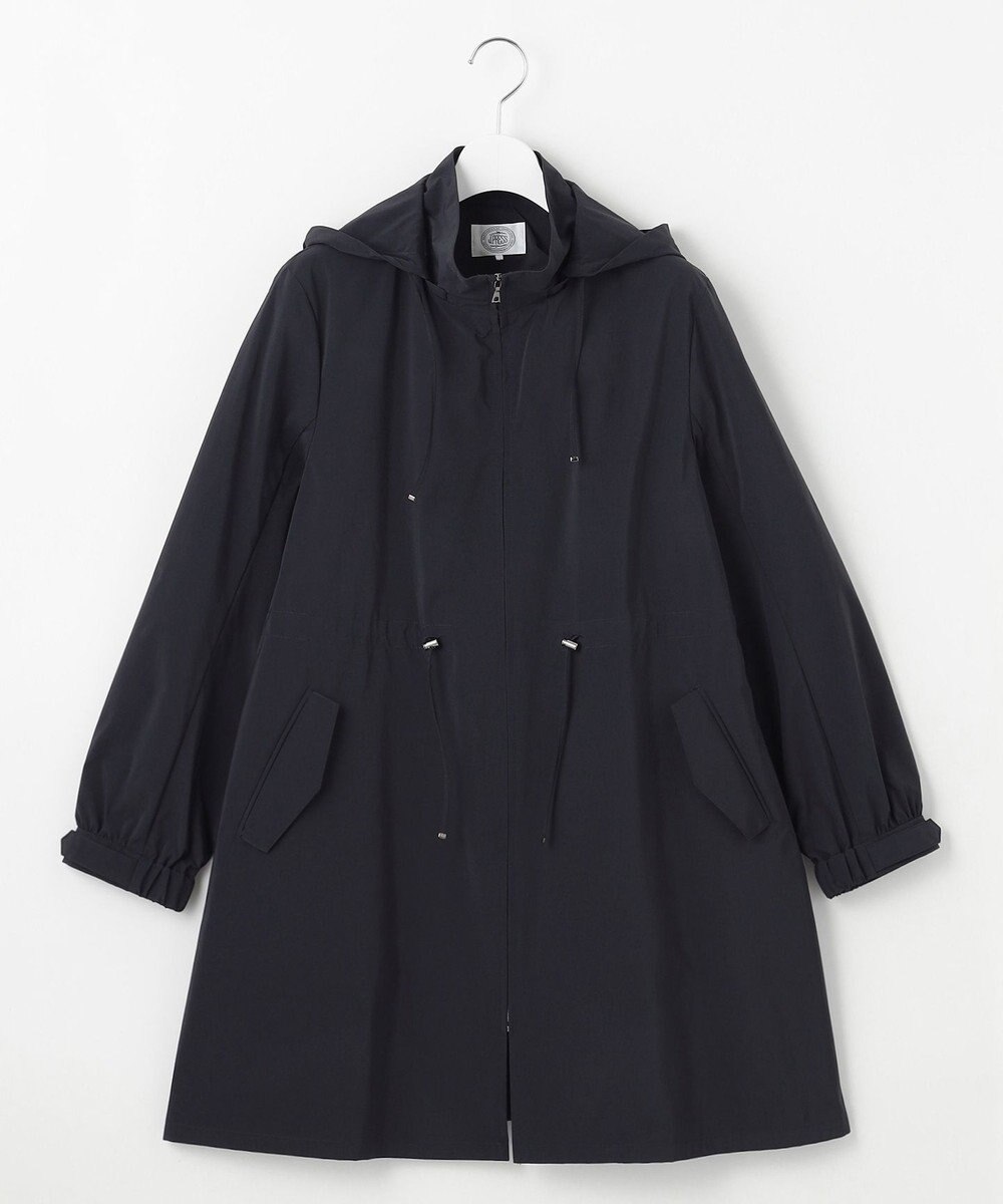 J.PRESS LADIES 【撥水・洗える】Artirosa スタンドカラー ロング丈 コート 