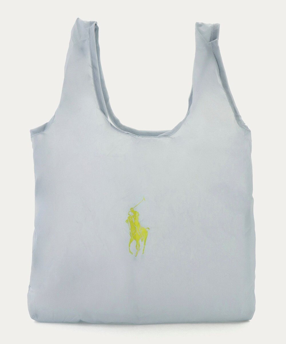 MOONBAT POLO RALPH LAUREN(ポロ ラルフローレン)ポロポニー ポケッタブル レインバッグ Sサイズ 無地 ストラップベルト付き 