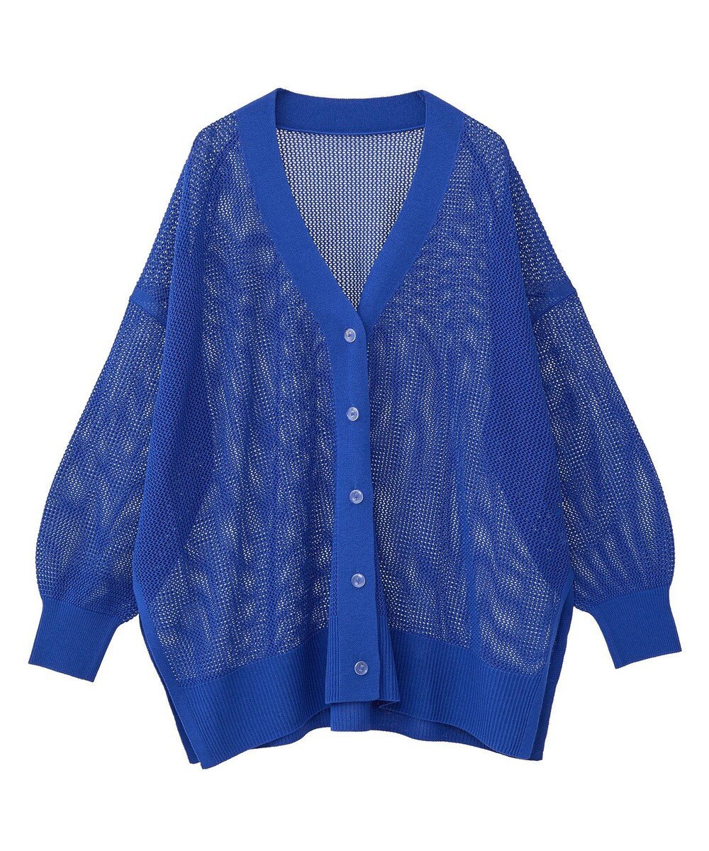 earth music&ecology メッシュルーズカーディガン 