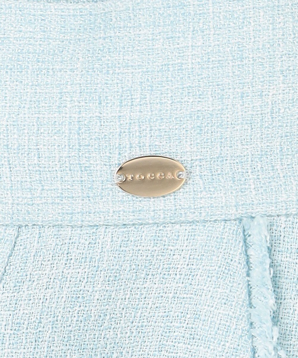 TOCCA 【八木アリサさん着用】【消臭】FROST MIST TWEED パンツ 