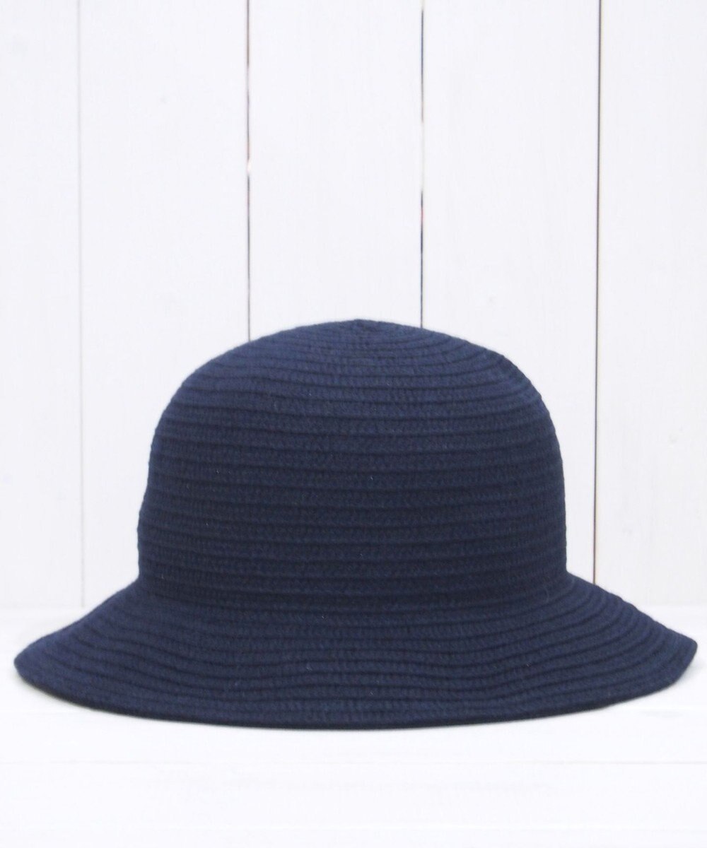 石田製帽 エコリウール混 丸ダウンクロッシェ 
