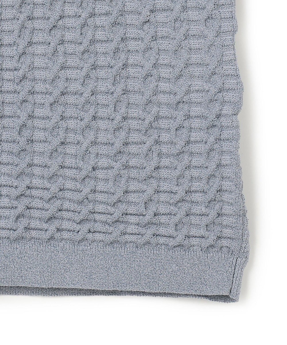 JOSEPH HOMME ドライコットンリンクス　半袖クルーネックニット 