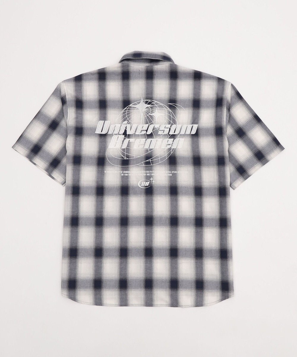 WEGO 【ユニセックス着用ITEM】グラフィックオンブレチェックシャツ（SS） 