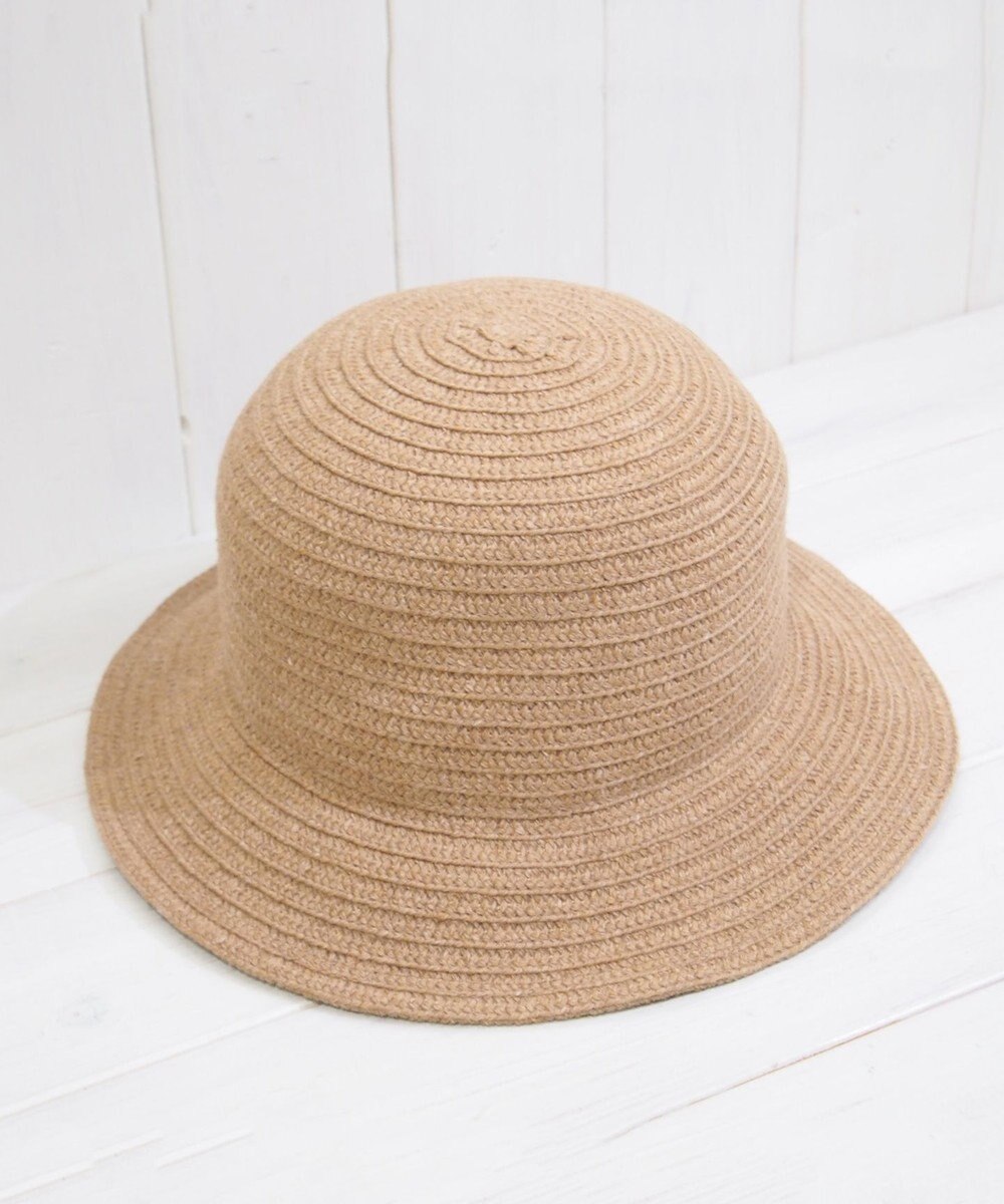 石田製帽 エコリウール混 丸ダウンクロッシェ 