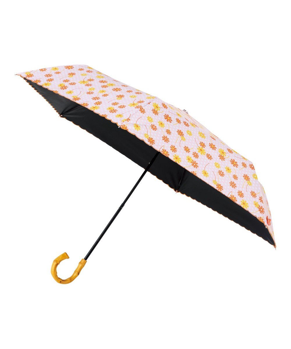 MOONBAT アデリアレトロ×estaa 晴雨兼用日傘 折りたたみ傘 アリス UV 一級遮光 